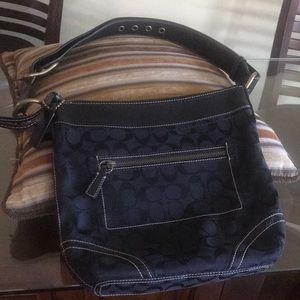 Black coach bag  nwot